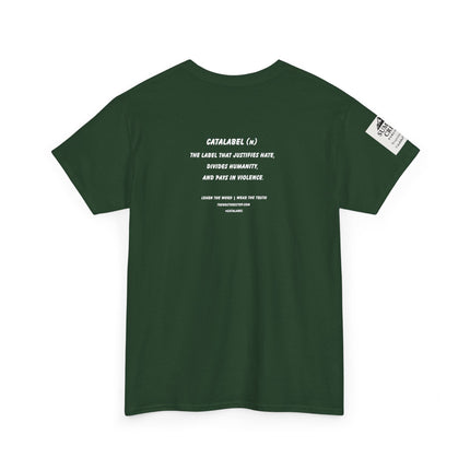 Your Speech Is Free – Catalabel Statement T-Shirt | Free Speech, Accountability & STFU Apparel