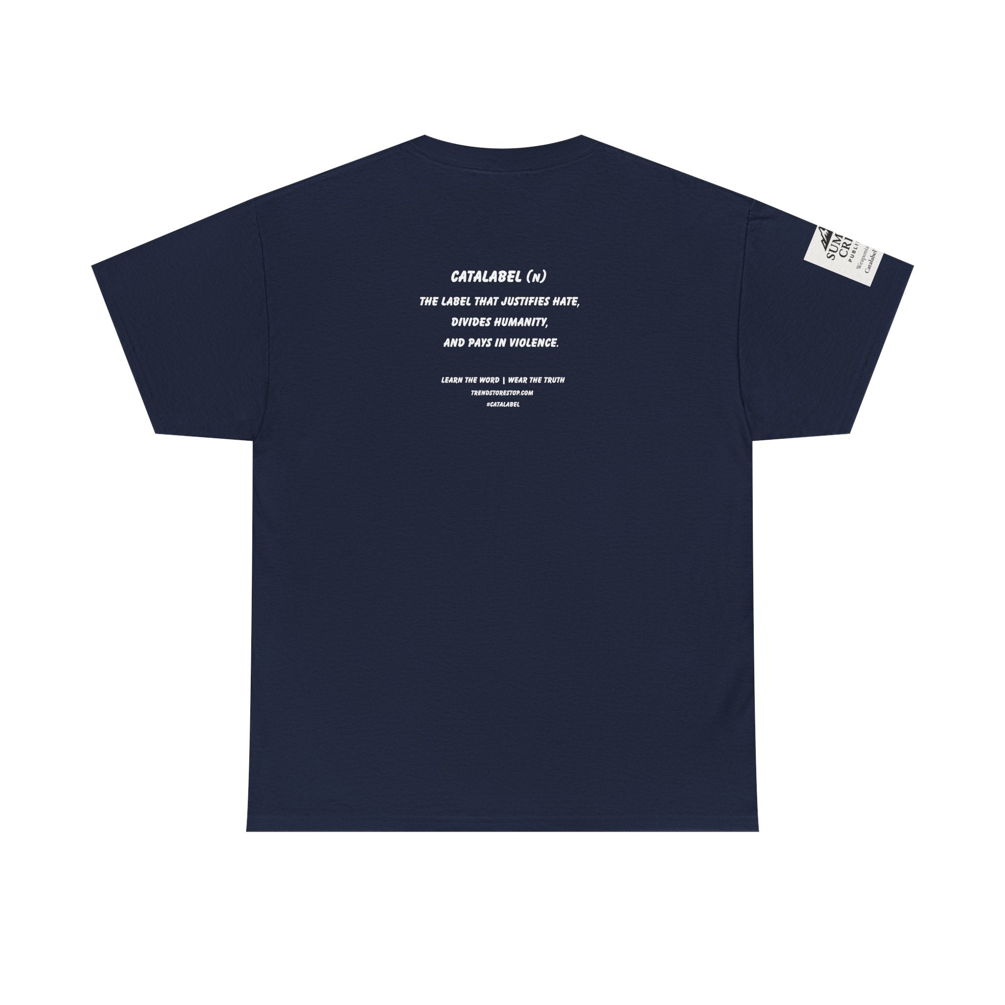 Your Speech Is Free – Catalabel Statement T-Shirt | Free Speech, Accountability & STFU Apparel