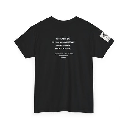 Your Speech Is Free – Catalabel Statement T-Shirt | Free Speech, Accountability & STFU Apparel