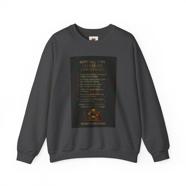 Harper’s Christmas Discipline – Tactical Holiday Sweatshirt