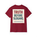 Destroy Hamas First Shirt | Truth Before Slogans – Summit Crest Publishing