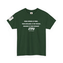 Your Speech Is Free – Catalabel Statement T-Shirt | Free Speech, Accountability & STFU Apparel