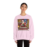 Even Santa Knows It’s the Giving That Matters Most  Christmas Giving-Themed Sweatshirt Unisex Heavy Blend Crewneck Sweatshirt